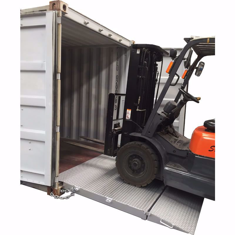 Container Ramp Reefer Refrigerated | Equipment Warehouse | Forklift ...